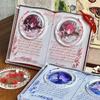 58 мм Sonnet Book Акриловый Кирпичик Значок Защитный Чехол Креативное Хранение Рамка-Дисплей Стенд Карточка Декорация Подарок для Друзей