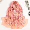 Outdoor Countryside Summer Sunscreen Scarf Beach Scarf Long Women'S Soft Women'S Decorative Thin Scarf Scarf