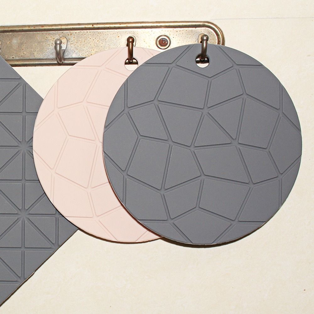 Non Slip Silicone Pot Mat Foldable Tableware Pad Table Decoration Dining Table Mat Kitchen