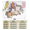 Relax Rugrat Pile Up anime cartoon kids Blanket Merch Sofa Decorative  Throw Blankets Soft Velvet for Travel