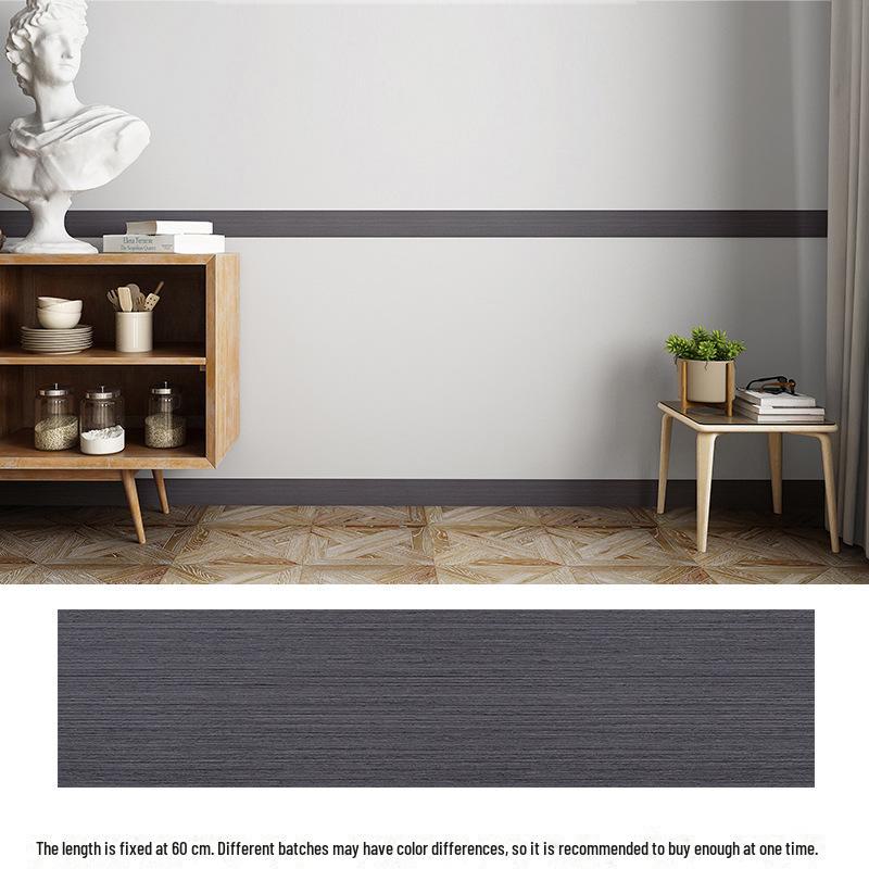 Самоклеящиеся плинтусы с текстурой дерева и водонепроницаемые настенные наклейки для углов и подоконников