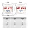 The Late Show With Stephen Colbert Pillowcases Cute Funny Pillow Case For Sofa Car Home Decor Print Pillow Cover