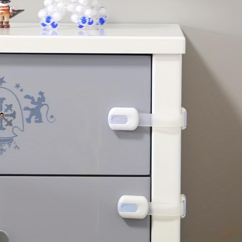 5 шт. детский защитный замок для детского ящика, защитный замок для шкафа, анти-зажим, пластиковый замок для холодильника, пряжка, защита детского защитного дверного замка