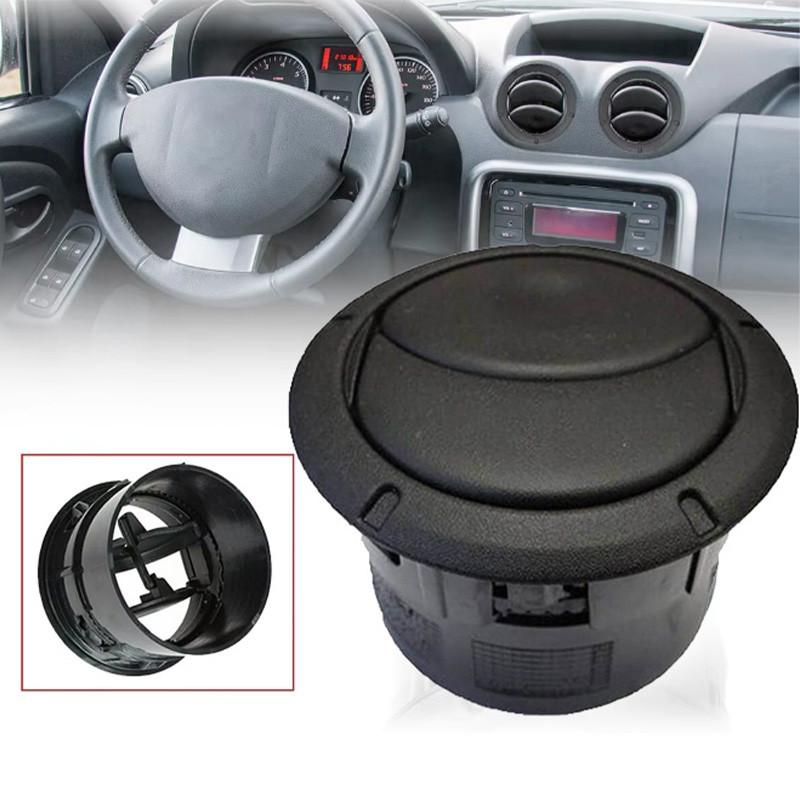 1/2 шт. Накладка на внутренний дефлектор приборной панели для Dacia Duster 2010-2017, накладка-решетка дефлектора для Dacia Sandero MK1 2008-2011