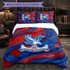 Футбольный комплект постельного белья Crystal Palace из 3 предметов Мягкий пододеяльник с наволочками Комплект для декора спальни для дома