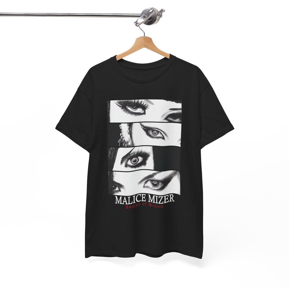 Malice Mizer Beast of Blood Eyes TShirt Visual Kei Goth JRock Merch Unisex T Unisex T-Shirt