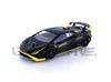 TrueScale Miniatures MINI GT Lamborghini Huracan STO Nero Noctis Drive Finished Model 1/64 Left-Hand