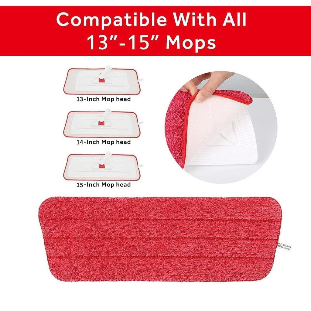 Многоразовые насадки из микрофибры для швабры Swiffer PowerMop