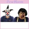 Латексная маска на Хэллоуин зомби, маска клоуна, маска скелета, маска призрака, зомби страшный реквизит, головной убор