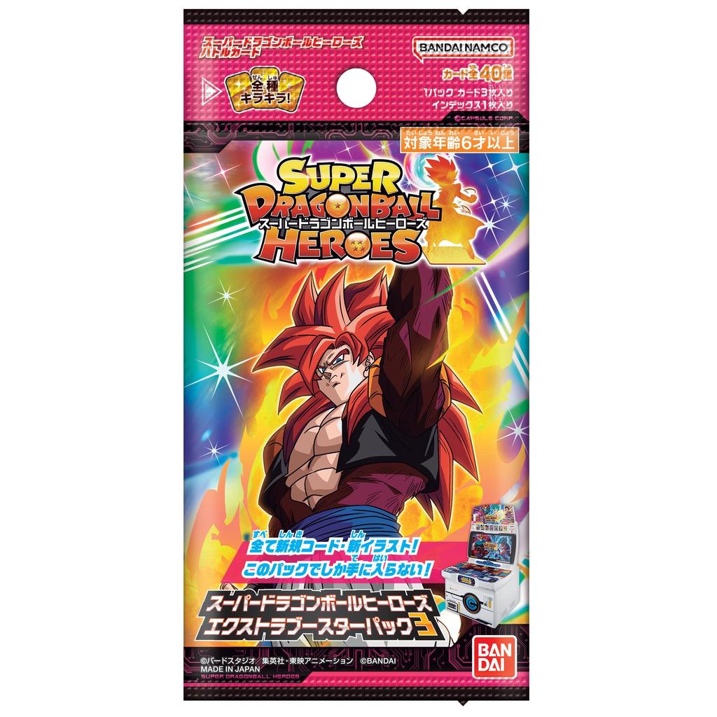 BANDAI Super Dragon Ball Heroes Дополнительный набор бустеров 3 20 упаковок (BOX)