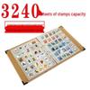 Single-Grid Large Capacity Loose-Leaf Stamp and Coupon Collection Album