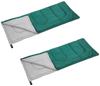 CAPTAIN STAG Sleeping bag sleeping bag [minimum operating temperature 15 degrees] Envelope type sleeping bag Prairie Filling amount 600g Green [Set