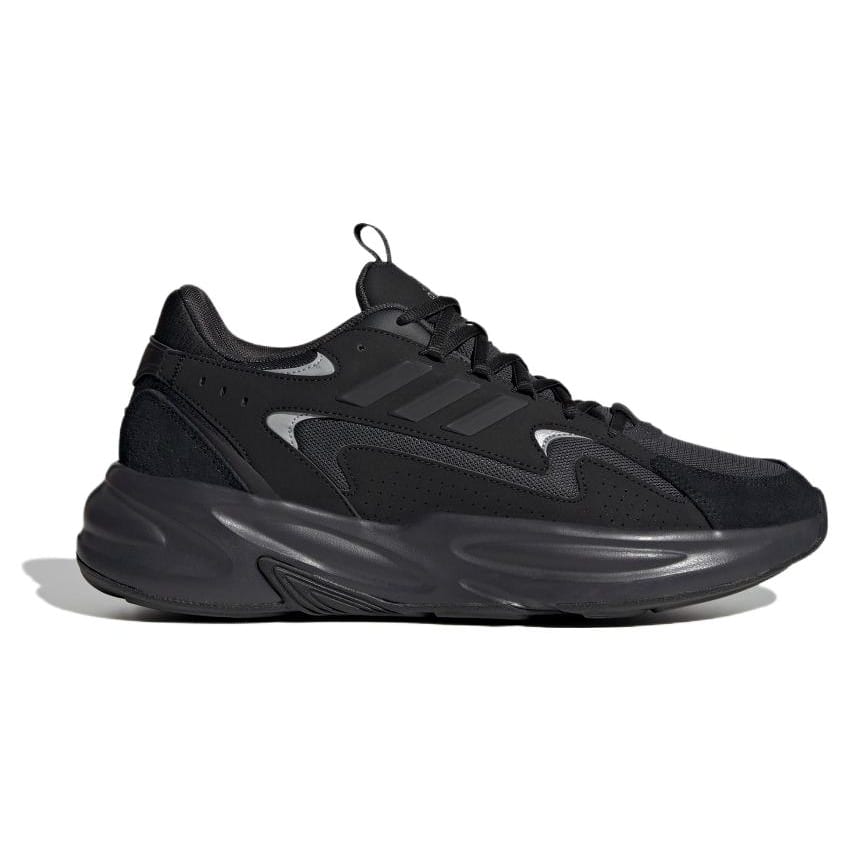 adidas Ozwave Унисекс Удобные Универсальные Низкие Беговые Кроссовки Черные IE6056