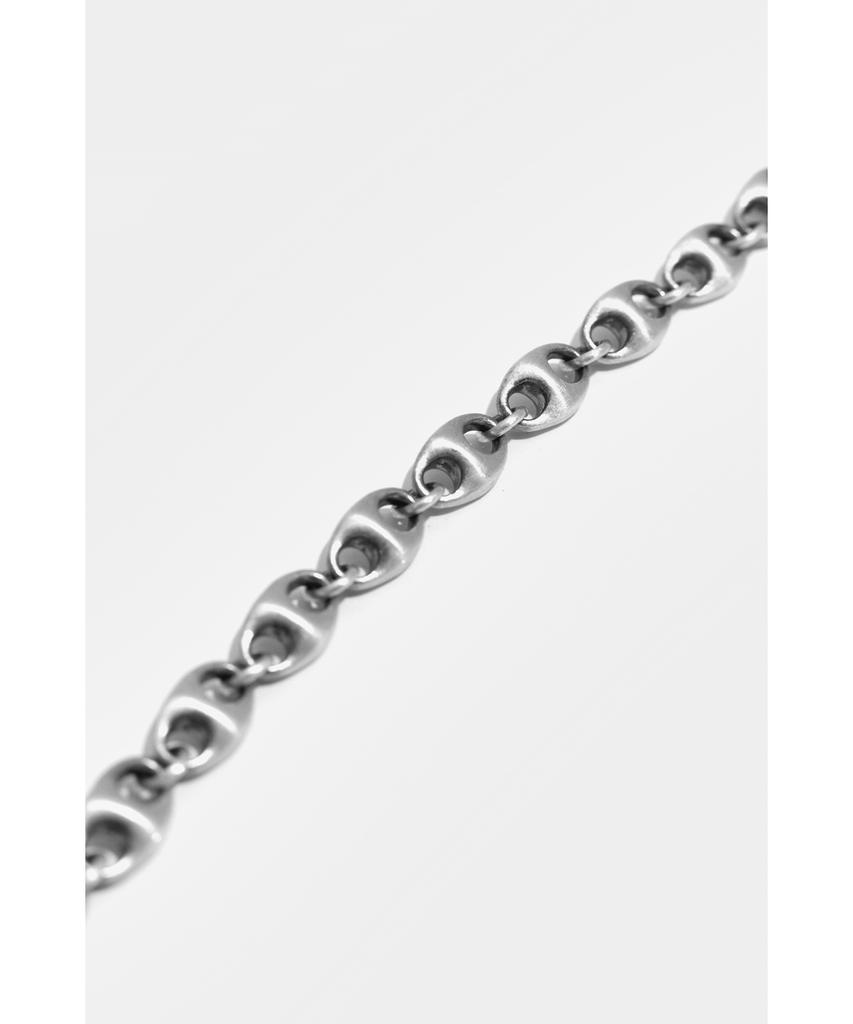 Youth Stud Link Chain Bracelet - Silver