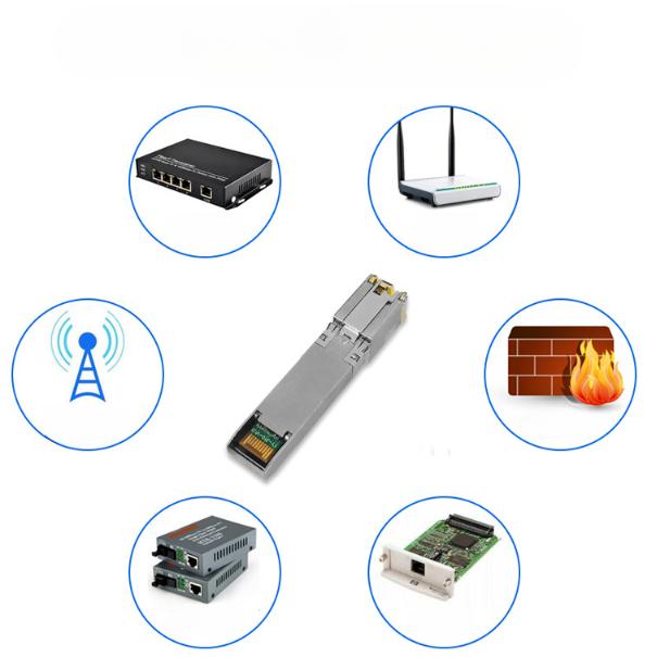 Модуль 10G Adaptive Ethernet с портом RJ45, преобразование оптического сигнала в электрический, радиус действия 30 м, совместимость с Huawei, ZTE и Intel