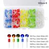 Light Emitting Diodes 5 Colors Electronic Components 3mm LED / 5mm LED Assorted Color DIY LED Light Emitting Diodes Set