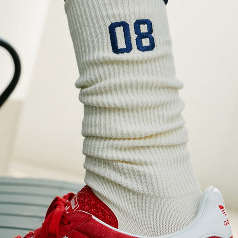 GREENBUTTER Носки до середины икры для рукоделия (военно-морской флот)