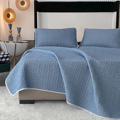 Летняя латексная охлаждающая простыня Cool Mattress Protector Single Double Sleeping Mat 90/120/150/180cm King Домашний текстиль Покрывало