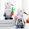 Easter Bunny Gnomes Plush Easter Gnome Gift Holiday Home Decoration Figurine Cute Elf Decorations Handmade Tomte Swedish Gnome