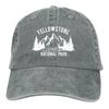 Novelty Baseball Cap Men Hats Women Visor Protection Snapback Yellowstone National Park Caps