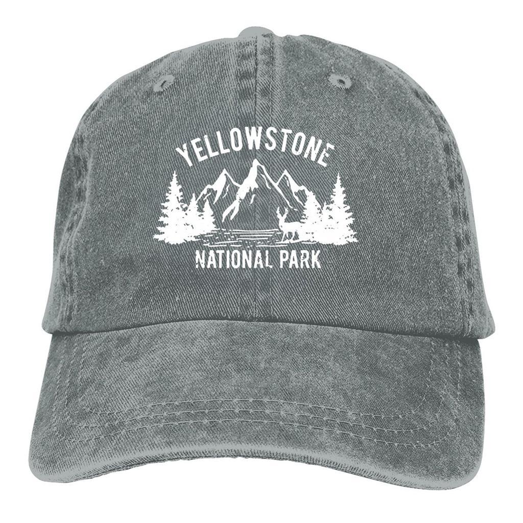 Novelty Baseball Cap Men Hats Women Visor Protection Snapback Yellowstone National Park Caps
