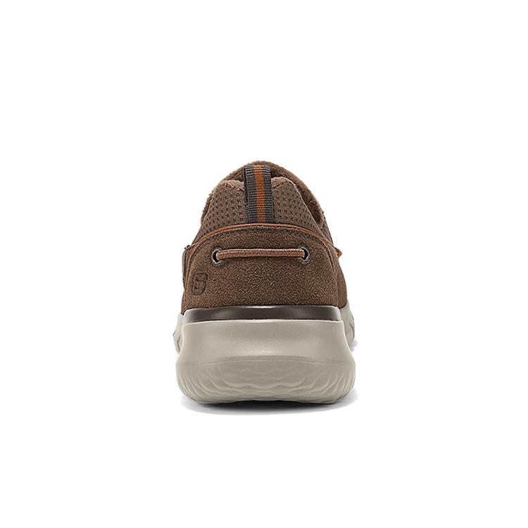 Skechers Модные Удобные Низкие Повседневные Кроссовки Мужские Коричневый 210962-BRN
