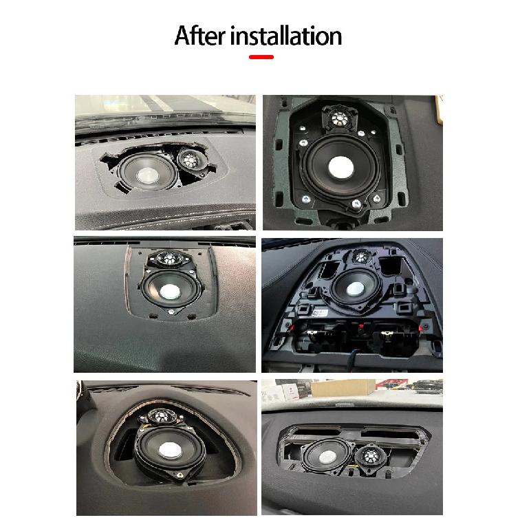 Для BMW E60 E61 E63 E64 E65 E66 F07 F01 F02 F03 X3 E83 X5 E70 X6 E71 E72 3 5 7 Серии Центральные Задние Музыкальные Среднечастотные Динамики Рупора