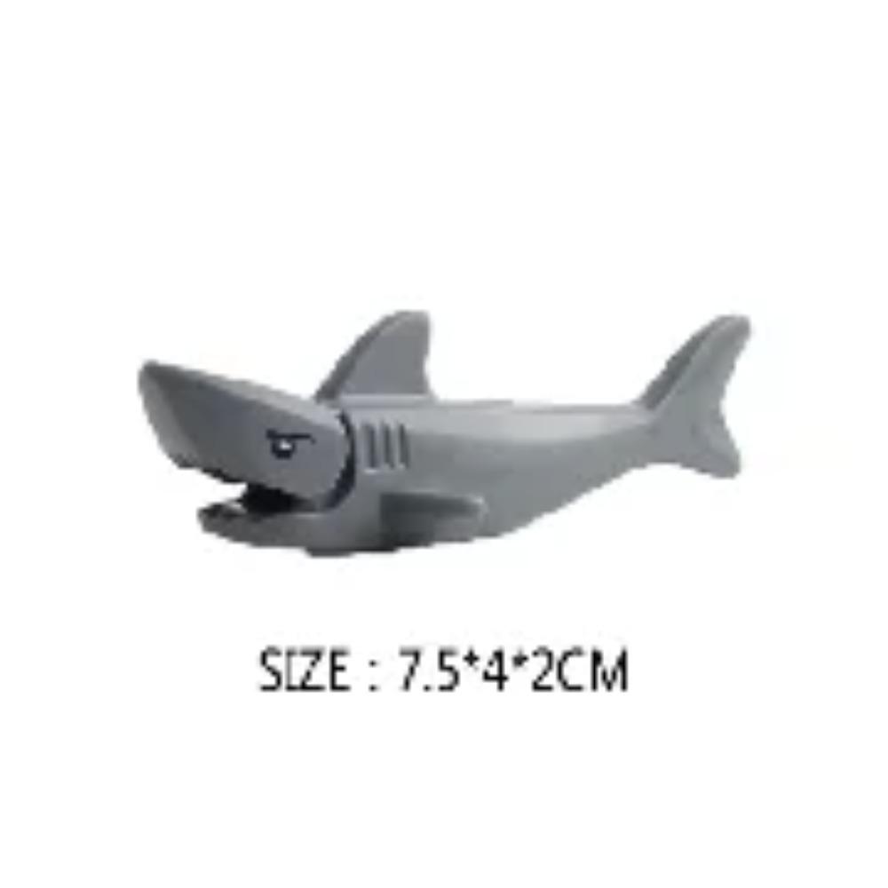 Животные Строительные Блоки Город Маленькие Большие Украшения Панда Собака Овца Свинья Корова Зоопарк Олень Монстр Крокодил Тигр Волк Орел Подарок Мальчику Игрушка