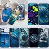 Чехол для телефона NH39 Shark Art для Samsung Galaxy M06 M15 M16 M35 M55 M56 A36 A42 A50 A50S A51 A52 A32 A33 A05 A05S A06 A16 A20