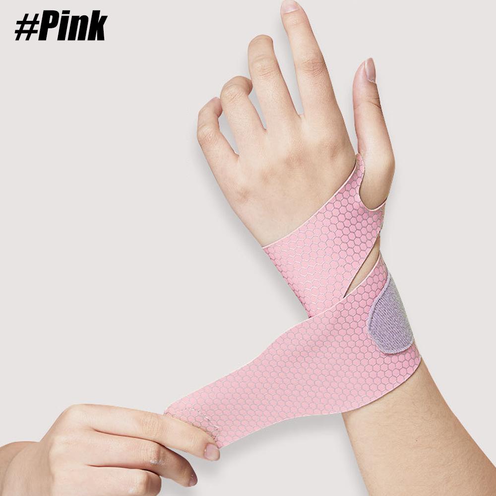 1Pc Slim Adjustable Wrist Brace Support For Carpal Tunnel Fitness Gym Sports Basketball - Tennis Wristband Protector