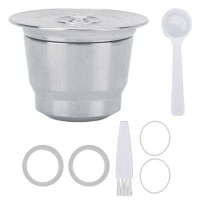 Многоразовые капсулы для кофе, пищевая нержавеющая сталь, многоразовый кофейный фильтр, чашка-заменитель