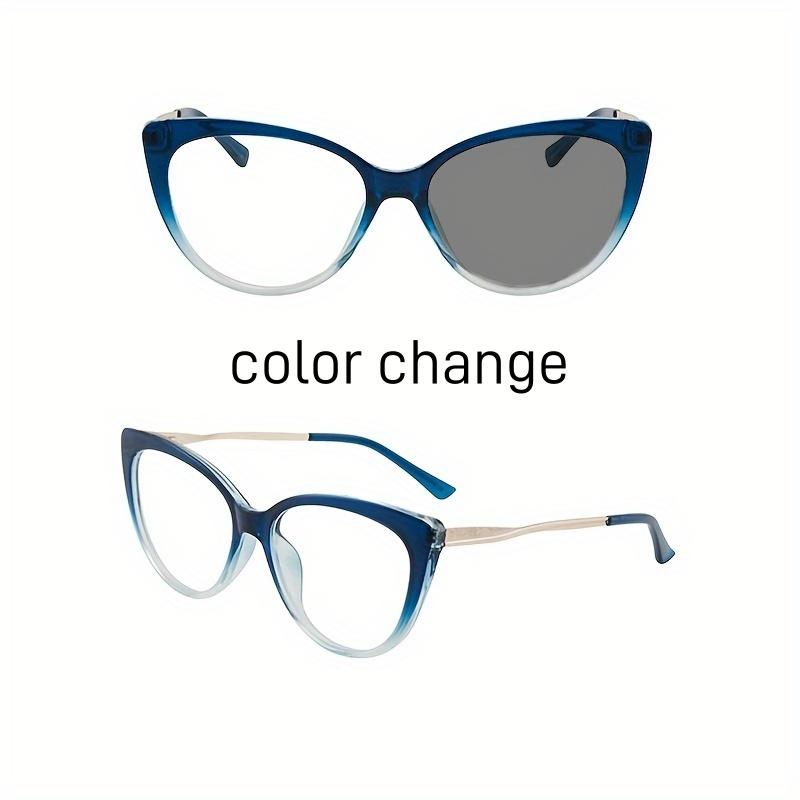 1Pcs New Personalized Ins Style Anti Blue Light Glasses  Cat Eye Frame Women'S Fashionable High-End Glasses