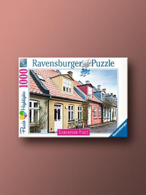 Ravensburger Повседневная жизнь в Орхусе Пазл из 1000 деталей