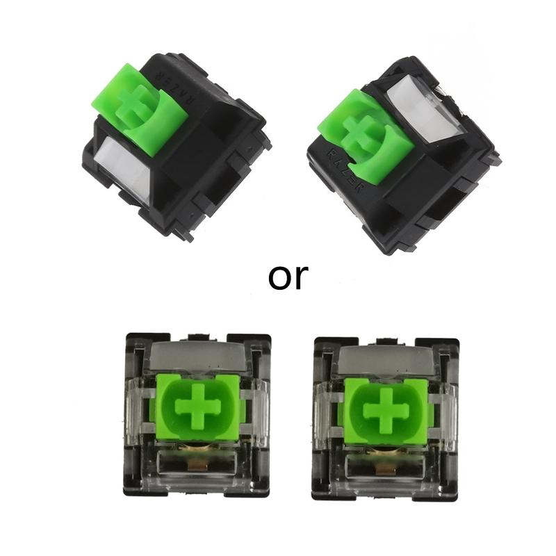 2pcs Durable Green RGB SMD Switches for  BlackWidow Lite Mechanical Keyboard Cherry MX  Switches