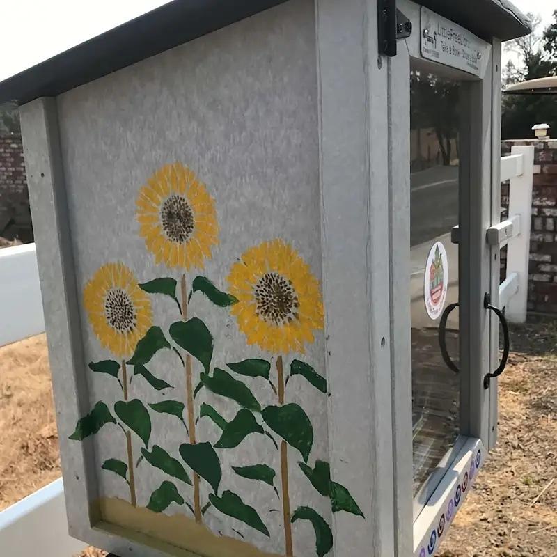 American Countryside Style, Children's Creative Drawing Board, 5 Pieces/set, Sunflower Theme, Flower Painting Template, Washed DIY Graffiti Board