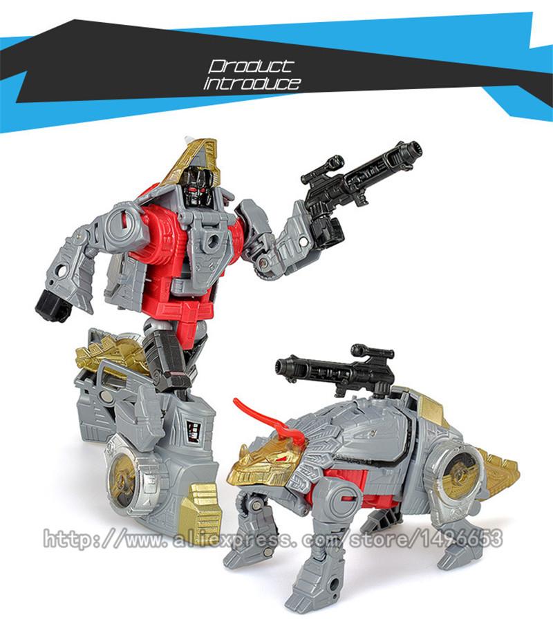 NEW Arrive G1 KO Transformation Toys 5 IN 1 Action Model Timeless Dinosaur Robot Model Kids Children Present Durable