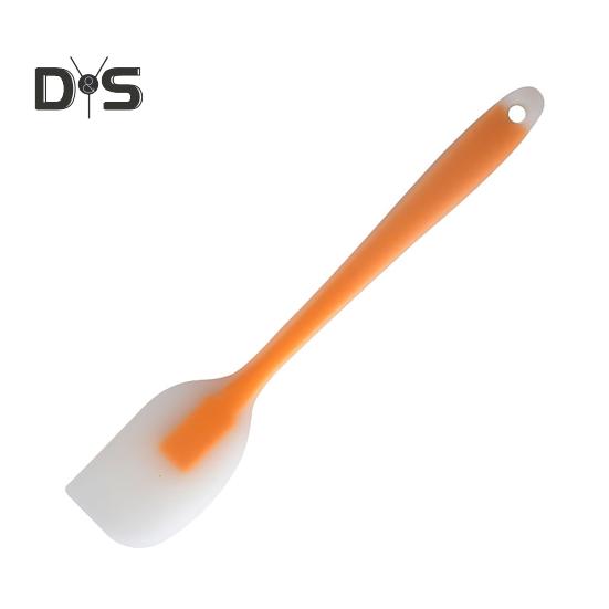 Лопатка для крема с антипригарным покрытием для приготовления десертов, портативный термостойкий скребок для выпечки, кондитерский инструмент