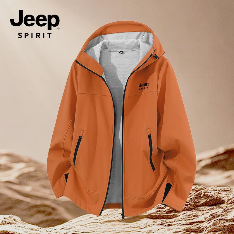 Мужская теплая куртка софтшелл для активного отдыха JEEP SPIRIT