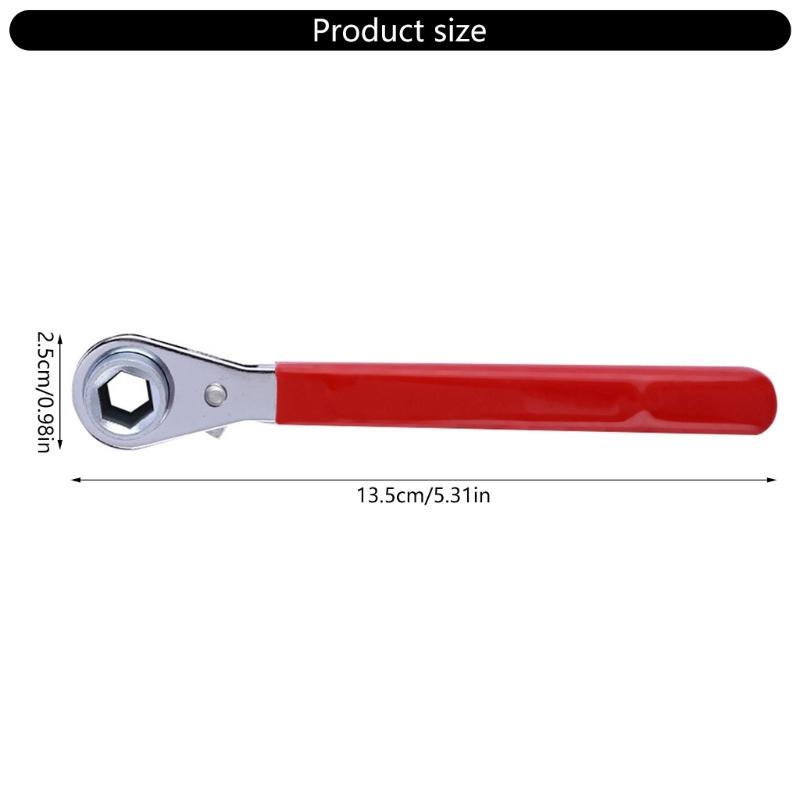 Инструмент-трещотка для аккумуляторных клемм профессионального класса 5/16 дюйма 0,4 дюйма Головки-трещотки для электрических систем грузовиков и автомобилей