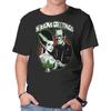 Unisex Crew Neck T-Shirt Seasons Greetings Frankie And Bride Graphic Short Sleeve Casual Tee