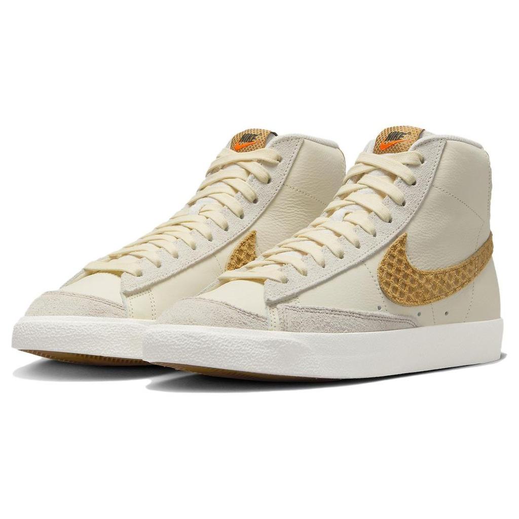 Nike Blazer Mid 77 Vintage Waffle Men Sneakers Cream Coconut-Milk Wheat FZ4040-113