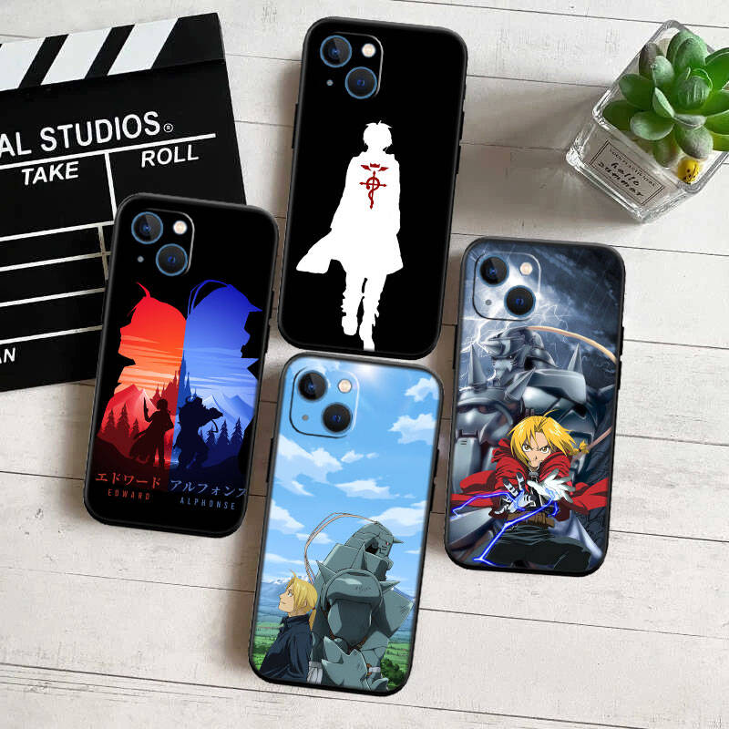 MH62 Чехол для телефона Fullmetal Alchemist для Redmi Note 12 12S 12C 13 13C 13R 14 14S 14R 14C Pro Max Plus A3 A3X A4 A5 11A 13X