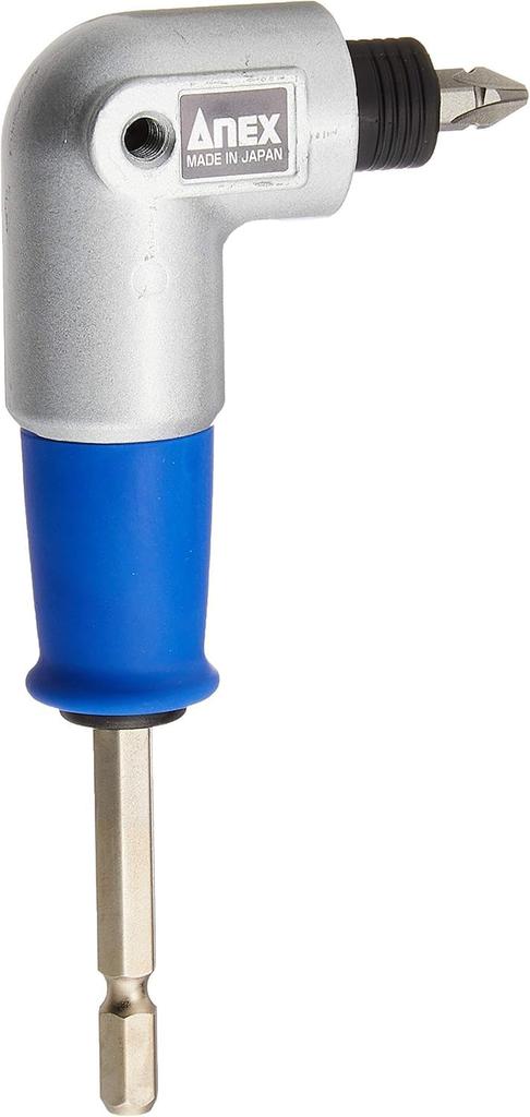 Annex Super Mini Tightening Screws In Corners and Tight Small Angle Corner Drill L-Shaped Adapter, Type, AKL-560 [For Spaces], 155g, Driver,