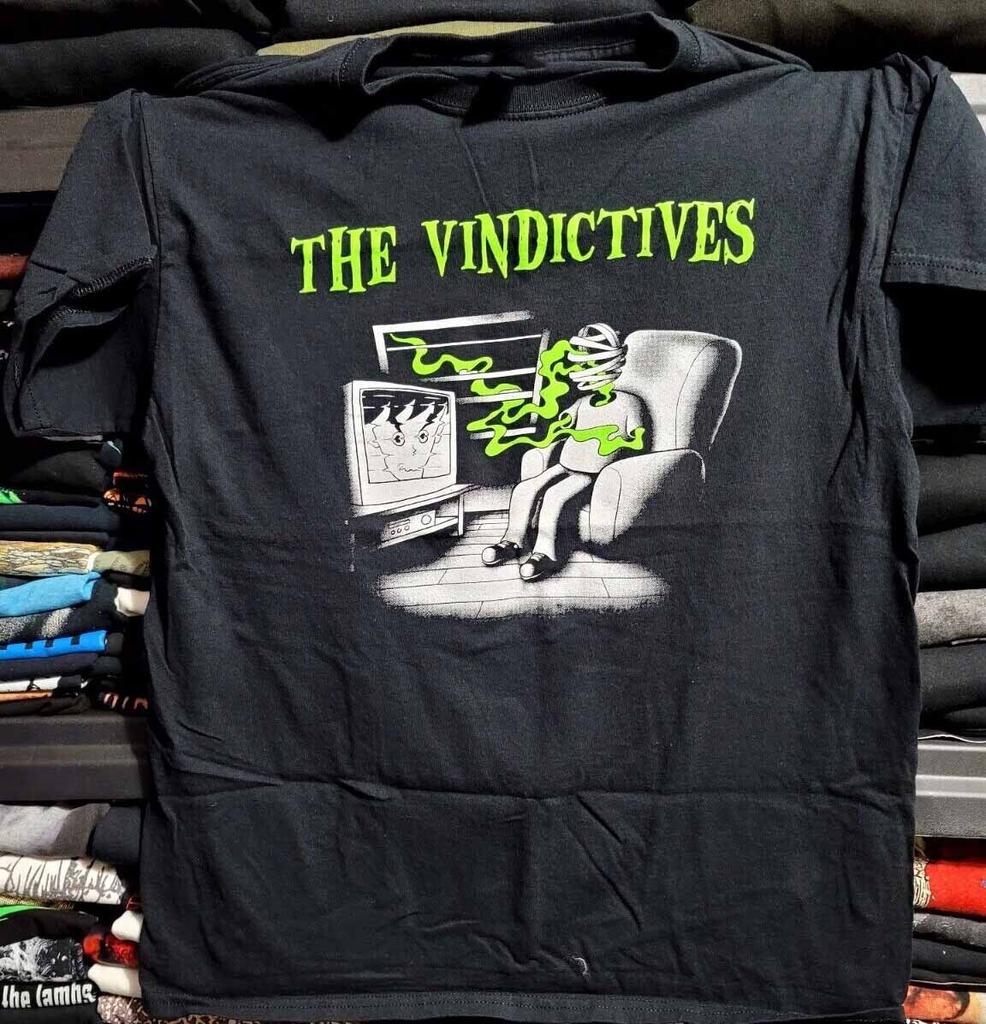 Рождество Группа The Vindictives Смотрящие Футболка Полного Размера MI383