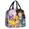 Happy Candy Candy термоизолированные сумки для ланча женские японские аниме контейнеры для ланча для детей школьные детские коробки для еды Bento