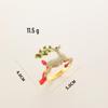 Cross-Border Christmas Napkin Rings: Tree, Reindeer, Wreath, Bells, Candy Cane, Snowflake Hotel Decorations