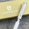 LACHIEVA LUX Jinki роскошные письменные принадлежности канцелярские принадлежности с шариковой ручкой Swiss Crystal Luxury Metal, подарочный набор одна черная и одна с зажимом, (Немецкие чернила,