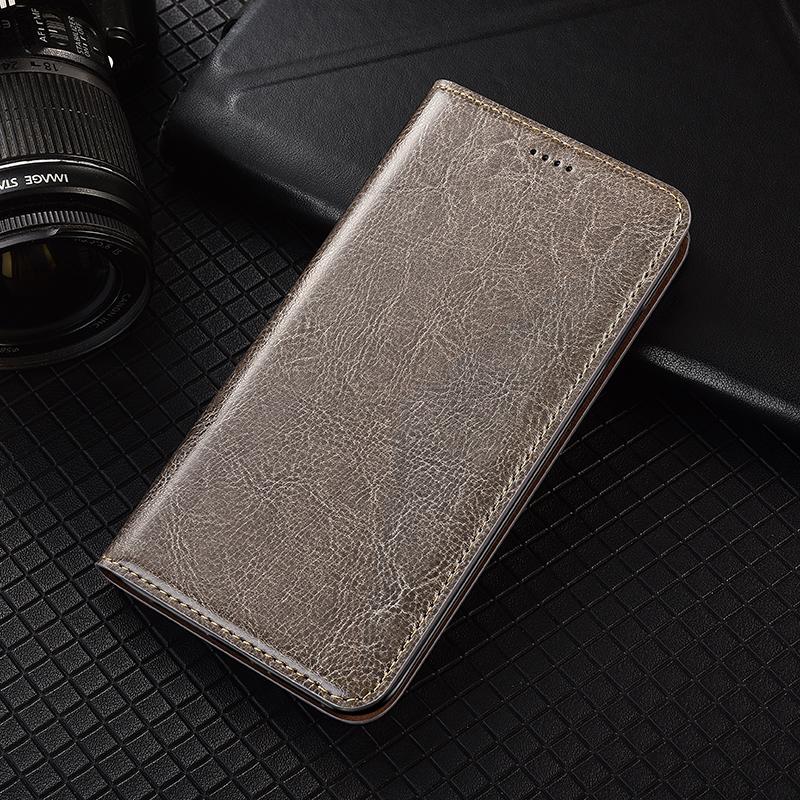 Чехол из натуральной кожи Crazy Horse для Redmi Note 7 8 8T 9 9S 10 10S 11 12 13 14 15 Pro + Plus, чехол-бумажник для телефона