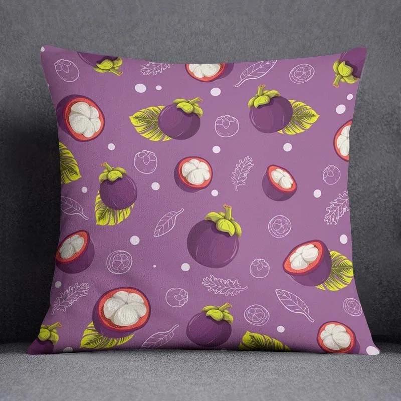 Летний фруктовый узор наволочка для украшения автомобиля офис гостиная диван дома наволочка