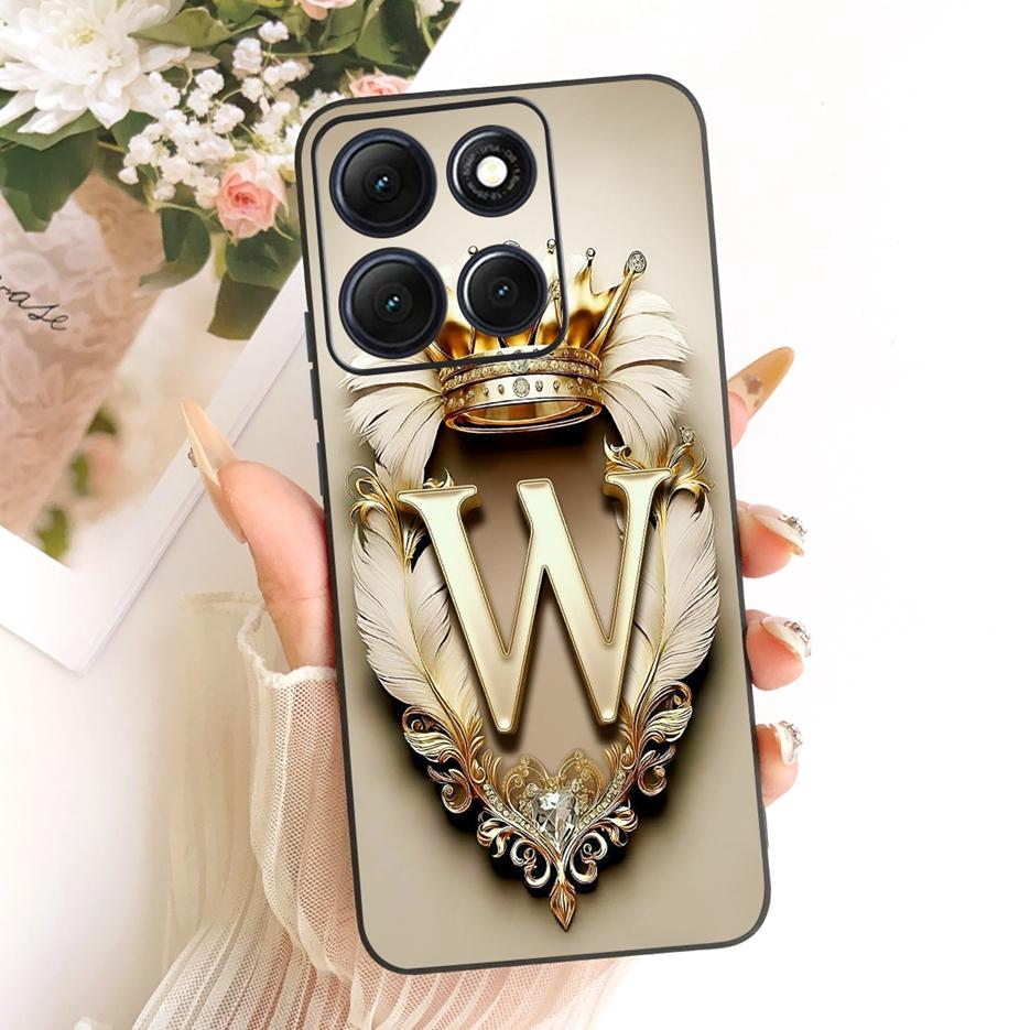Для Motorola Moto G86 Чехол-аккумулятор MotoG56 Чехол с милыми буквами Мягкий ТПУ Чехлы для телефона Для Motorola Moto G56 G 86 MotoG86 Power Fundas